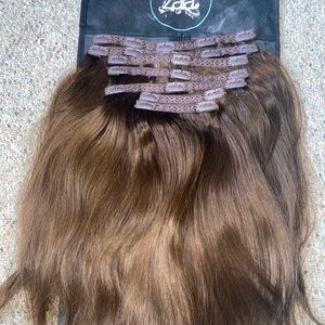 16” 9 piece zala clip in human hair extensions